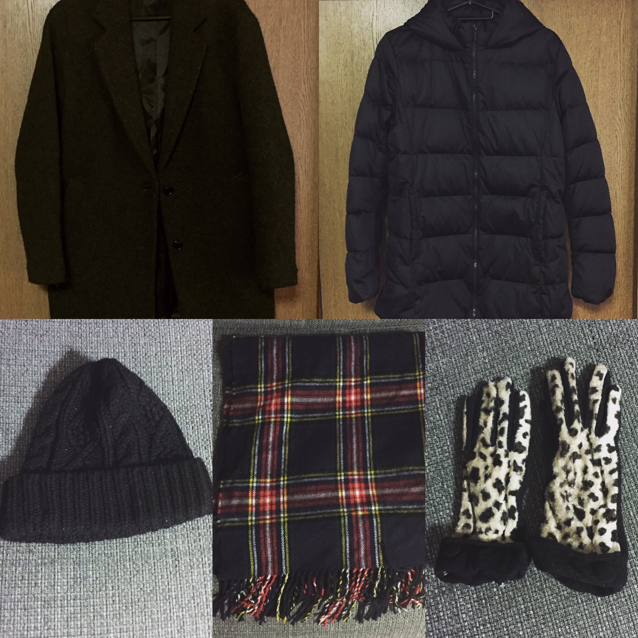 ワードローブ ミニマリスト主婦の冬服全部見せます アウター 小物編 ミニマリストな転勤妻