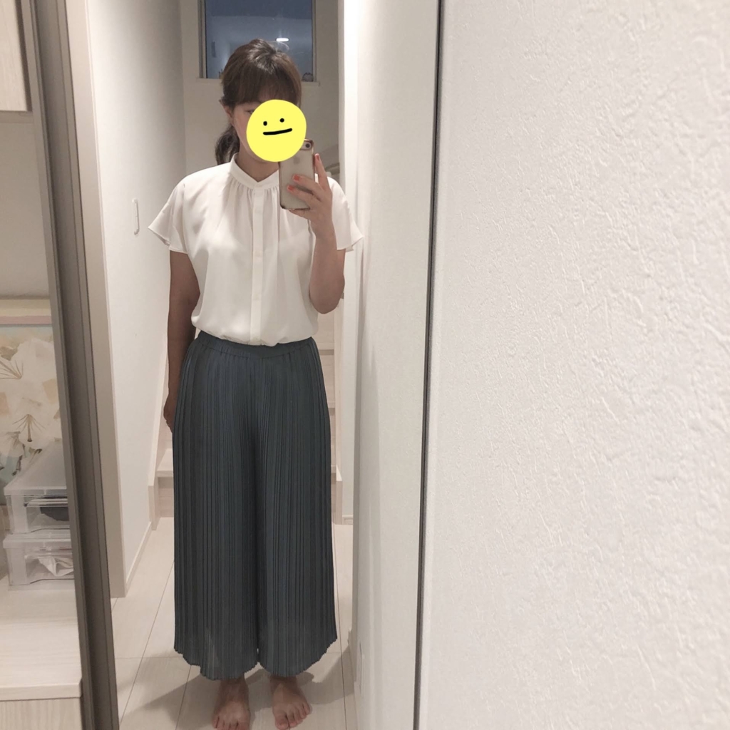 GU夏服】トレンドのエアリーバンドカラーシャツ買い足しました